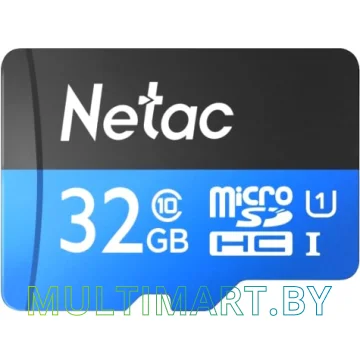Карта памяти Netac P500 Standard 32GB + адаптер (NT02P500STN-032G-R)